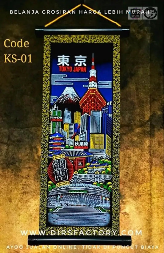 Ks-01 Kakejiku Hanging Scroll