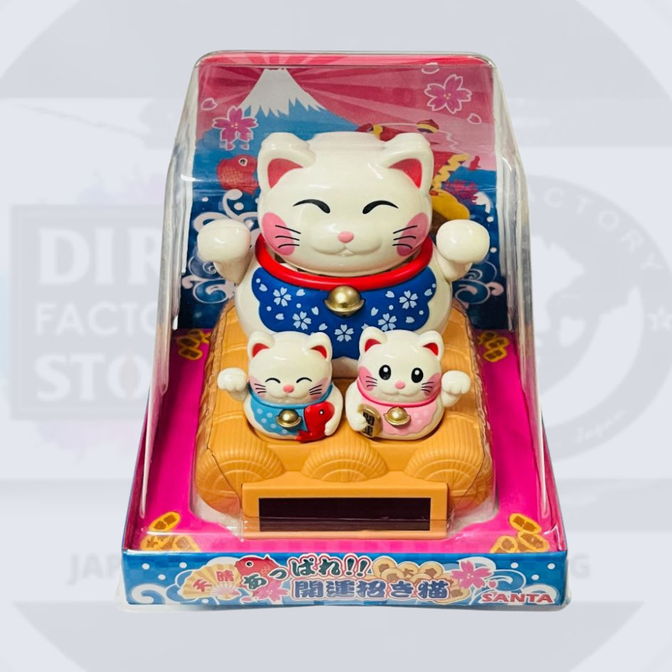 MXS-016 Maneki neko - family cats (waving arm)