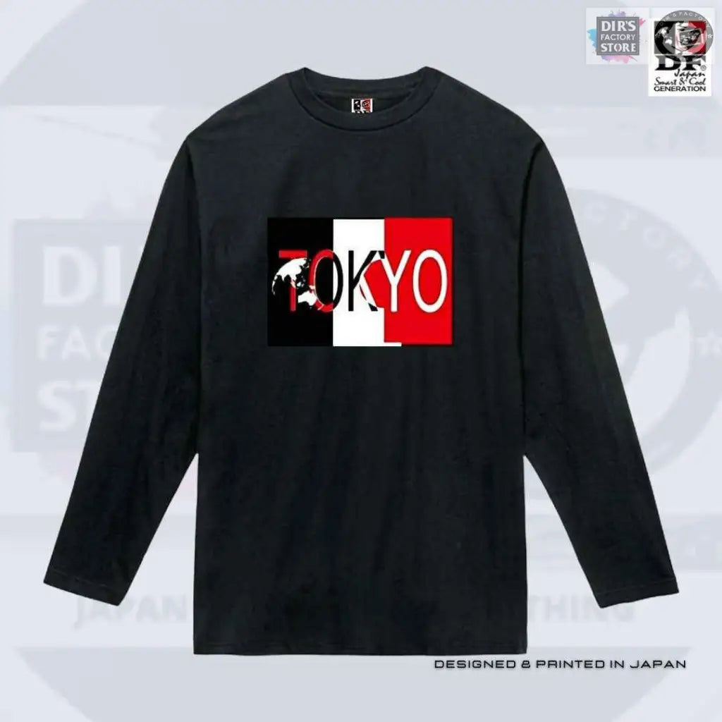 Tl-07Dfj Tokyo Df Mark 005.Black Shirts & Tops